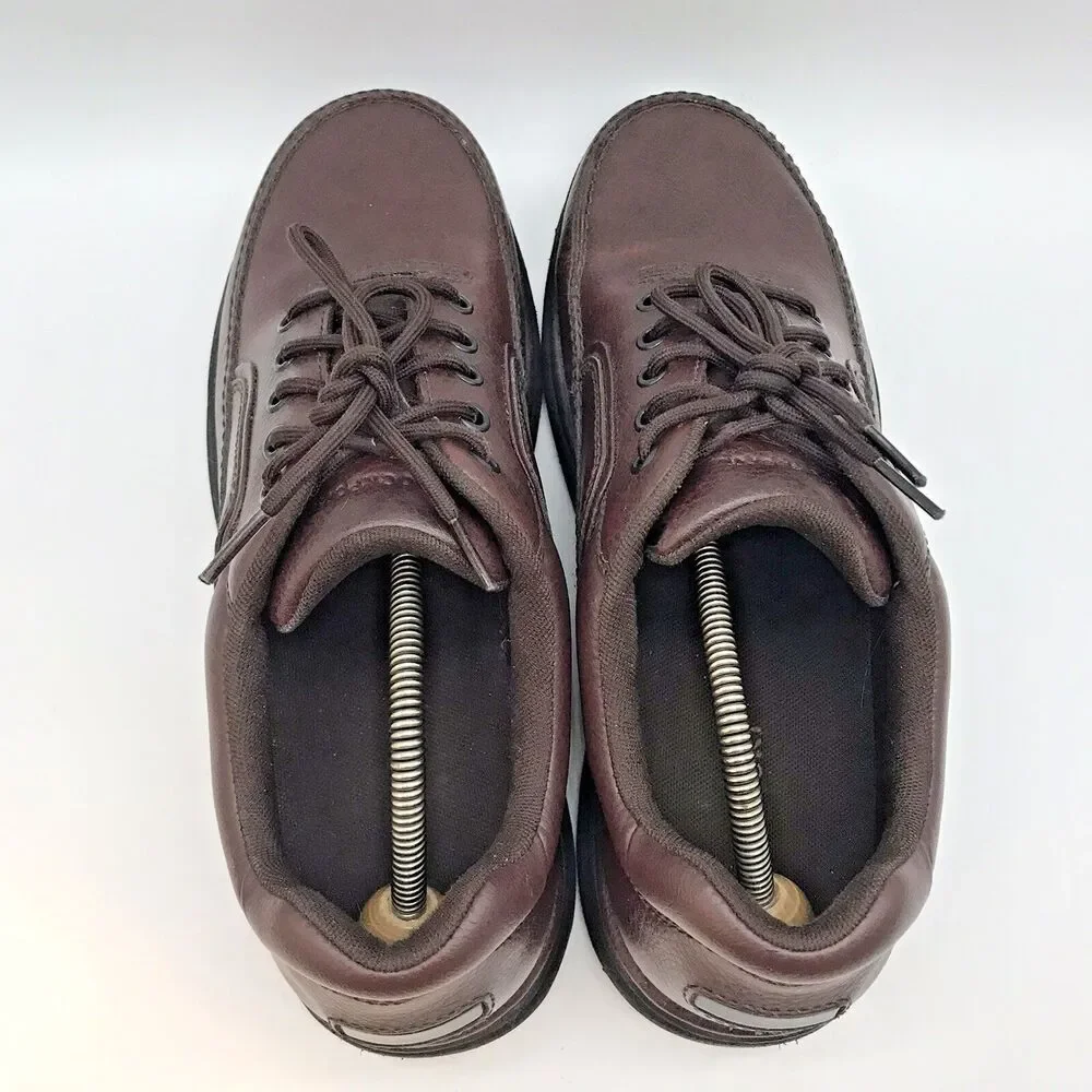Rockport Ridgefield Eureka Oxford K71201 Men's 11.5M Brown Lace Up Leather Shoes